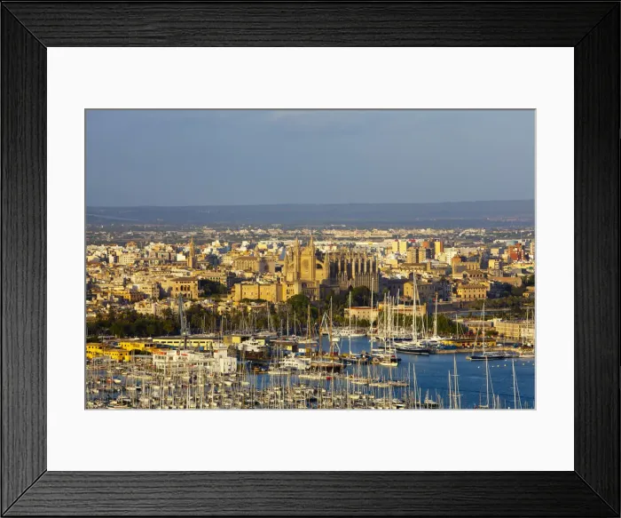 Framed Print : Palma de Mallorca, Mallorca, Balearic Islands, Spain