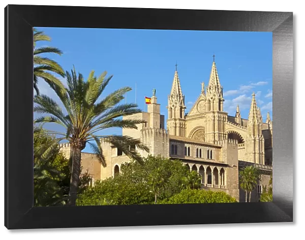 Cathedral La Seu, Palma de Mallorca, Mallorca, Balearic Islands, Spain