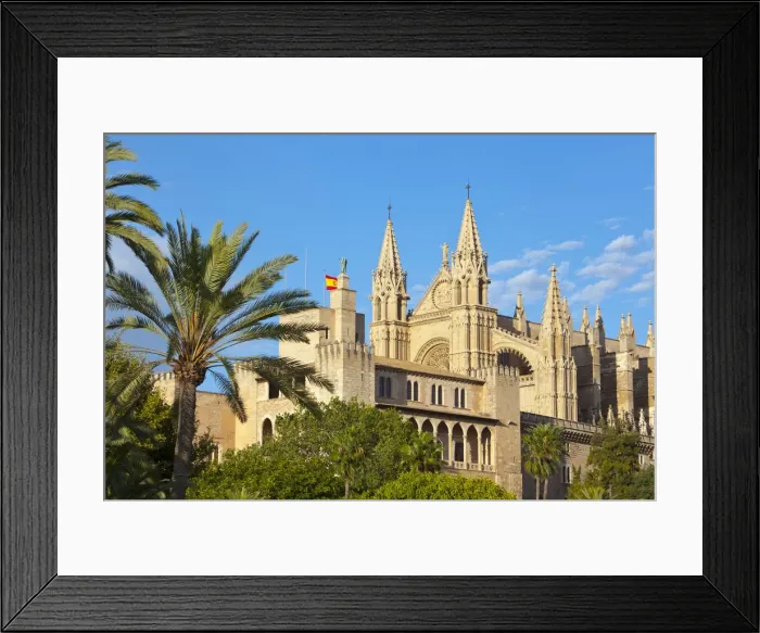 Framed Print : Cathedral La Seu, Palma de Mallorca, Mallorca, Balearic Islands, Spain Framed Print : Cathedral La Seu, Palma de Mallorca, Mallorca, Balearic Islands, Spain