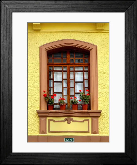 Framed Print : Restored Colonial Architecture, Apartment Window, Calle Venezuela, Quito, Ecuador Framed Print : Restored Colonial Architecture, Apartment Window, Calle Venezuela, Quito, Ecuador