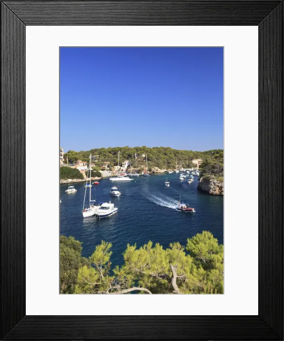 Framed Print : Spain, Balearic Islands, Mallorca, Cala Figuera Beach Framed Print : Spain, Balearic Islands, Mallorca, Cala Figuera Beach