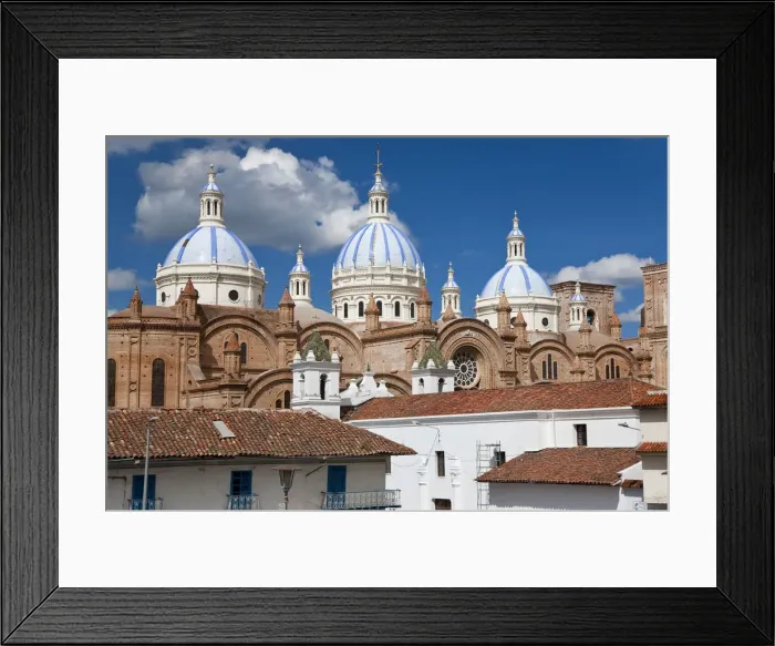 Framed Print : Cathedral of the Immaculate Conception, built in 1885, Cuenca, Ecuador Framed Print : Cathedral of the Immaculate Conception, built in 1885, Cuenca, Ecuador