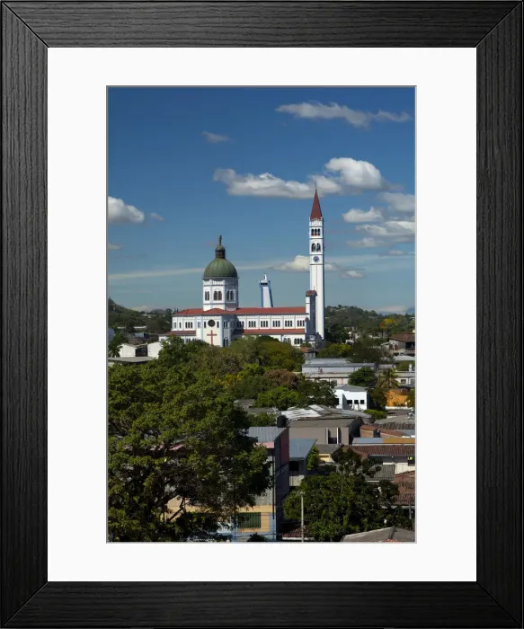 Framed Print : San Salvador, El Salvador, Iglesia Maria Auxiliadora Or Iglesia Don Rua Framed Print : San Salvador, El Salvador, Iglesia Maria Auxiliadora Or Iglesia Don Rua