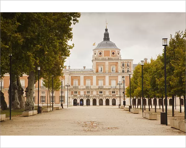 Spain, Madrid Region, Aranjuez, The Royal Palace at Aranjuez
