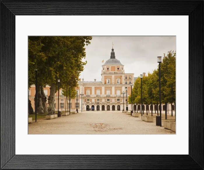 Framed Print : Spain, Madrid Region, Aranjuez, The Royal Palace at Aranjuez Framed Print : Spain, Madrid Region, Aranjuez, The Royal Palace at Aranjuez