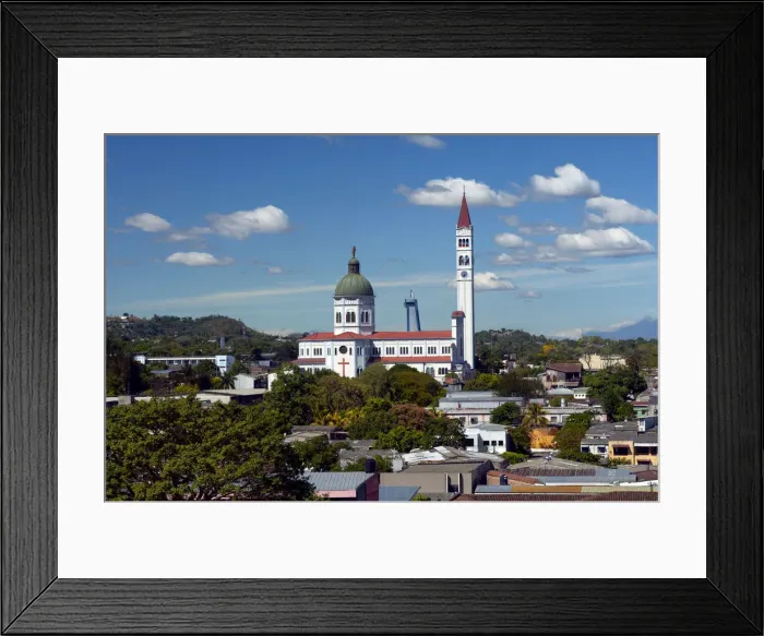 Framed Print : San Salvador, El Salvador, Iglesia Maria Auxiliadora Or Iglesia Don Rua Framed Print : San Salvador, El Salvador, Iglesia Maria Auxiliadora Or Iglesia Don Rua