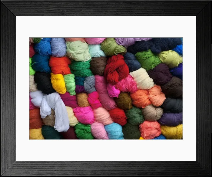 Framed Print : Saquisili Market, Balls of Dyed Yarn For Sale, Wool, Saquisili, Cotopaxi Province Framed Print : Saquisili Market, Balls of Dyed Yarn For Sale, Wool, Saquisili, Cotopaxi Province