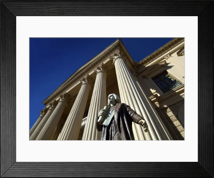 Framed Print : San Salvador, El Salvador, Christopher Columbus Statue, Donated From Spain On October 12 Framed Print : San Salvador, El Salvador, Christopher Columbus Statue, Donated From Spain On October 12
