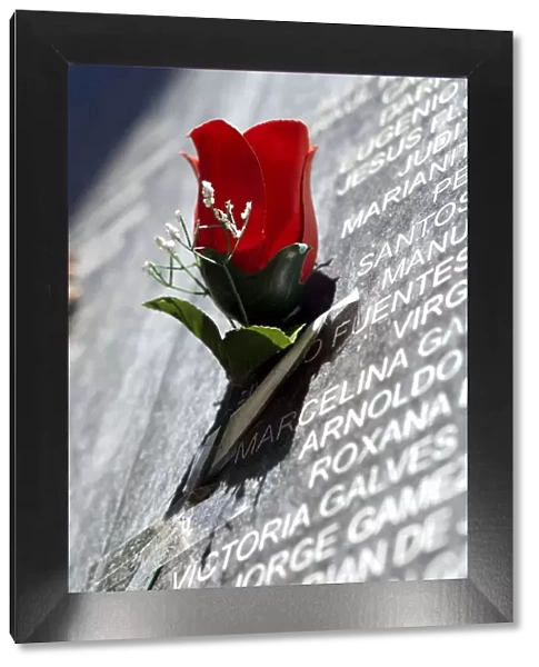 San Salvador, El Salvador, Paper Red Rose, Memorial Wall, Monument To The
