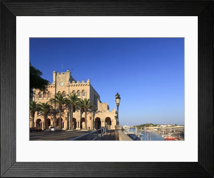 Framed Print : Spain, Balearic Islands, Menorca, Ciutadella, Old Town Framed Print : Spain, Balearic Islands, Menorca, Ciutadella, Old Town