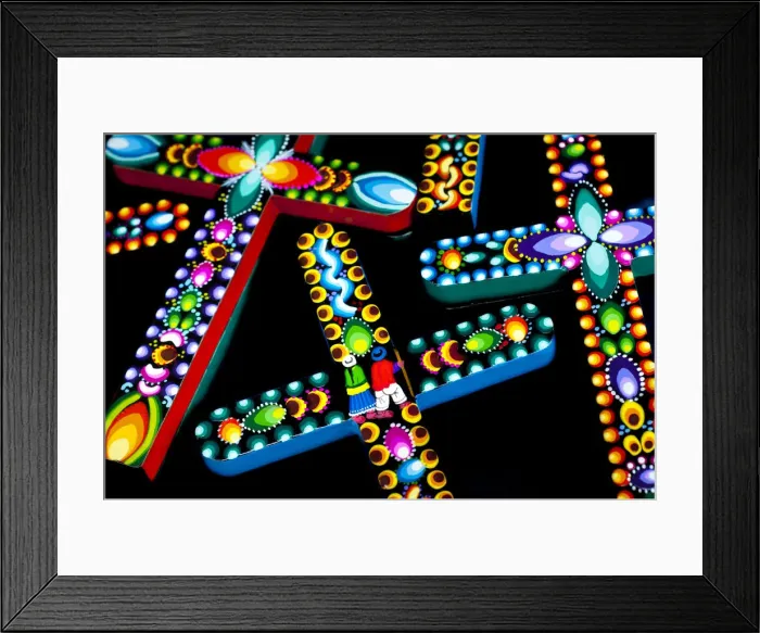 Framed Print : Saquisili Market, Hand Painted Crosses For Sale, Saquisili, Cotopaxi Province, Ecuador Framed Print : Saquisili Market, Hand Painted Crosses For Sale, Saquisili, Cotopaxi Province, Ecuador