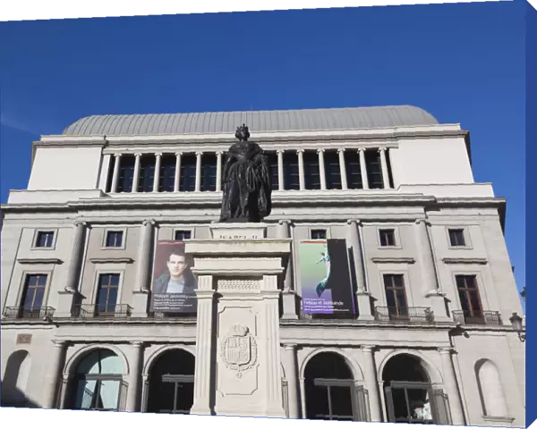 Spain, Madrid, Centro Area, Teatro Real, Royal Theater