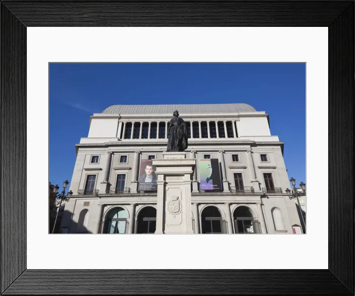 Framed Print : Spain, Madrid, Centro Area, Teatro Real, Royal Theater Framed Print : Spain, Madrid, Centro Area, Teatro Real, Royal Theater