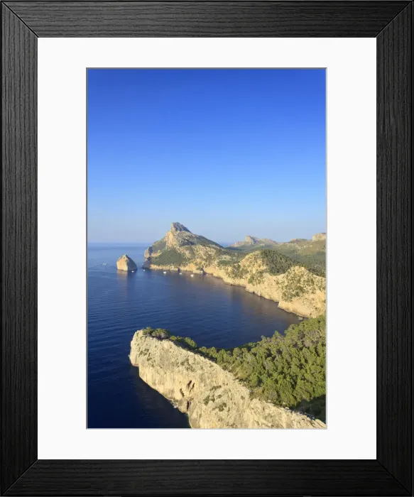 Framed Print : Spain, Balearic Islands, Mallorca, Cap de Formentor Framed Print : Spain, Balearic Islands, Mallorca, Cap de Formentor