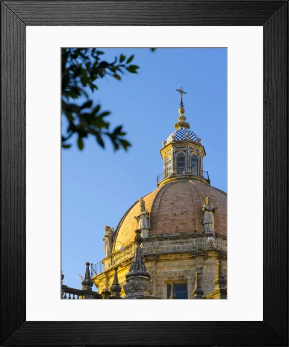 Framed Print : Spain, Andalucia, Cadiz Province, Jerez de la Frontera, Cathedral of San Salvador Framed Print : Spain, Andalucia, Cadiz Province, Jerez de la Frontera, Cathedral of San Salvador