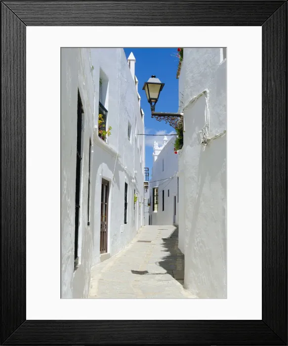 Framed Print : Spain, Andalucia, Cadiz Province, Vejer de la Frontera Framed Print : Spain, Andalucia, Cadiz Province, Vejer de la Frontera