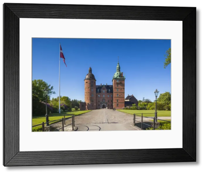 Framed Print : Denmark, Zealand, Vallo, Vallo Castle Framed Print : Denmark, Zealand, Vallo, Vallo Castle