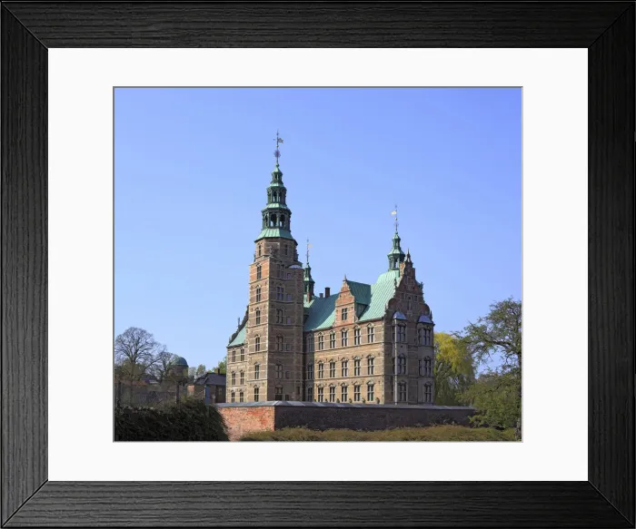 Framed Print : Rosenborg castle, Copenhagen, Denmark Framed Print : Rosenborg castle, Copenhagen, Denmark