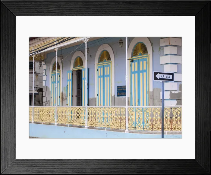 Framed Print : Dominican Republic, Puerto Plata, Old Victorian building Framed Print : Dominican Republic, Puerto Plata, Old Victorian building