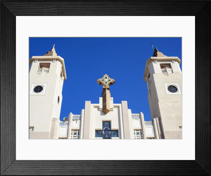 Framed Print : Dominican Republic, Puerto Plata, Central park, Iglesia San Felipe Framed Print : Dominican Republic, Puerto Plata, Central park, Iglesia San Felipe
