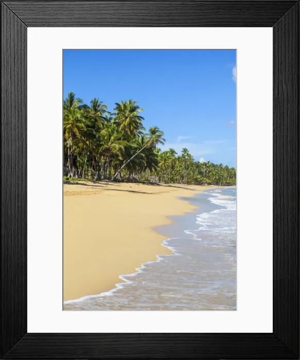 Framed Print : Dominican Republic, Samana Peninsula, Las Terrenas, Playa Copson Framed Print : Dominican Republic, Samana Peninsula, Las Terrenas, Playa Copson