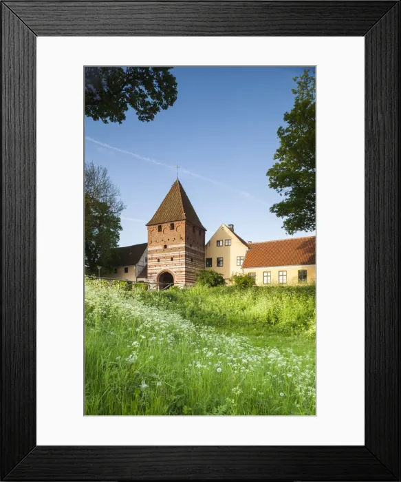 Framed Print : Denmark, Mon, Stege, Molleporten Gate Framed Print : Denmark, Mon, Stege, Molleporten Gate