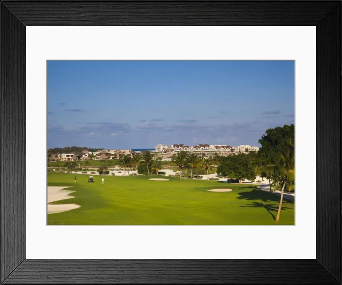 Framed Print : Dominican Republic, Punta Cana Region, Punta Cana, La Cana Golfcourse Framed Print : Dominican Republic, Punta Cana Region, Punta Cana, La Cana Golfcourse