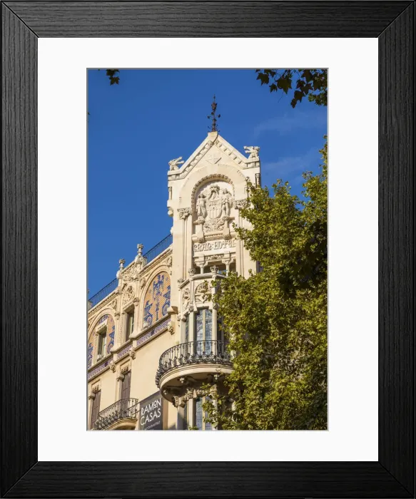 Framed Print : Gran Hotel Caixaforum Palma, Palma, Mallorca (Majorca), Balearic Islands, Spain