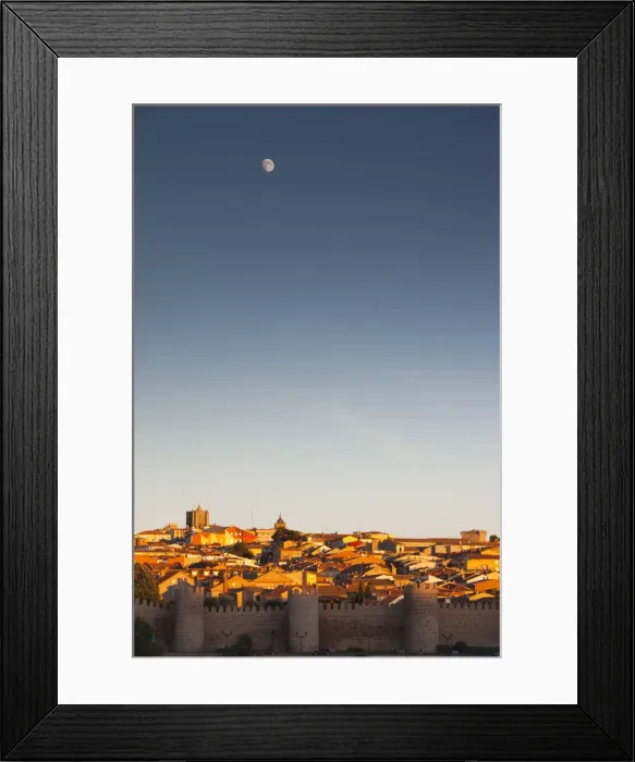 Framed Print : Spain, Castilla y Leon Region, Avila Province, Avila, Las Murallas, town walls Framed Print : Spain, Castilla y Leon Region, Avila Province, Avila, Las Murallas, town walls