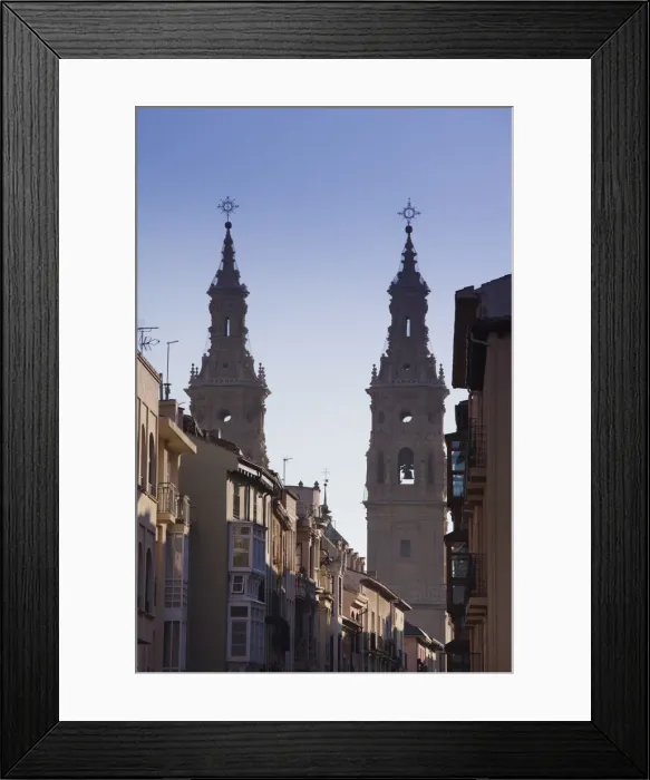 Framed Print : Spain, La Rioja Province, Logrono, Cathedral of Santa Maria de la Redonda Framed Print : Spain, La Rioja Province, Logrono, Cathedral of Santa Maria de la Redonda