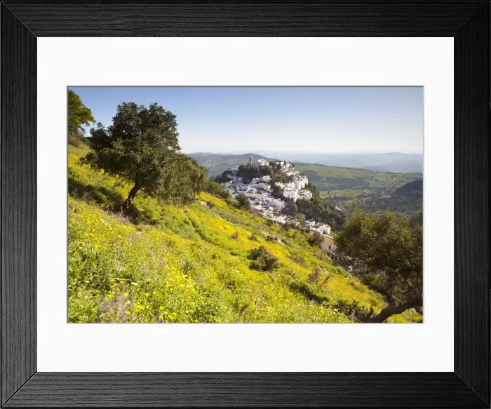Framed Print : Casares, Casares, Malaga Province, Andalusia, Spain Framed Print : Casares, Casares, Malaga Province, Andalusia, Spain