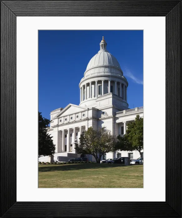 Framed Print : USA, Arkansas, Little Rock, Arkansas State Capitol Framed Print : USA, Arkansas, Little Rock, Arkansas State Capitol