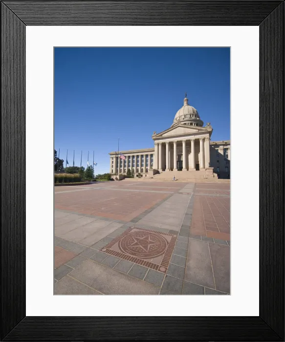 Framed Print : USA, Oklahoma, Oklahoma City, Oklahoma State Capitol Building Framed Print : USA, Oklahoma, Oklahoma City, Oklahoma State Capitol Building
