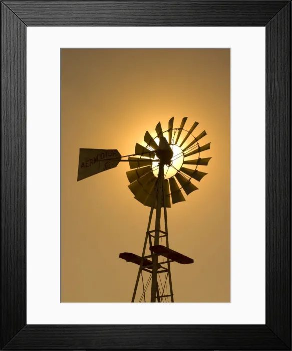 Framed Print : USA, Oklahoma, Route 66, Elk City, National Route 66 Museum, Windpumps Framed Print : USA, Oklahoma, Route 66, Elk City, National Route 66 Museum, Windpumps