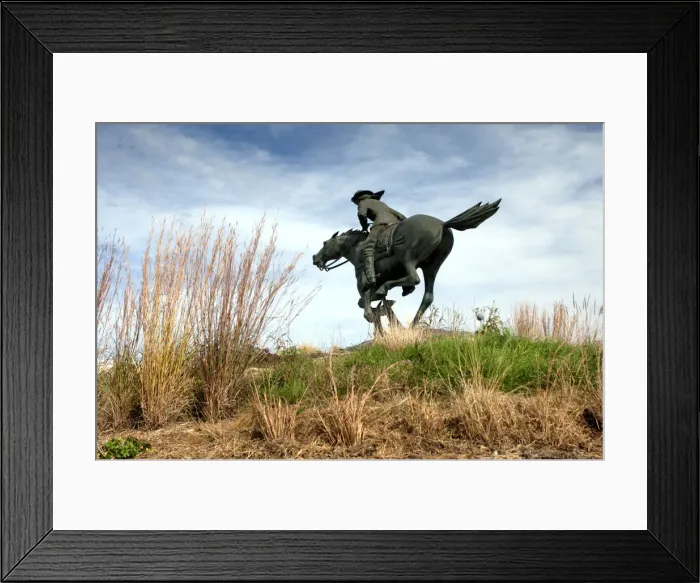 Framed Print : USA, Kansas, Marysville, Pony Express Rider Statue, First Home Station Of The Pony Framed Print : USA, Kansas, Marysville, Pony Express Rider Statue, First Home Station Of The Pony