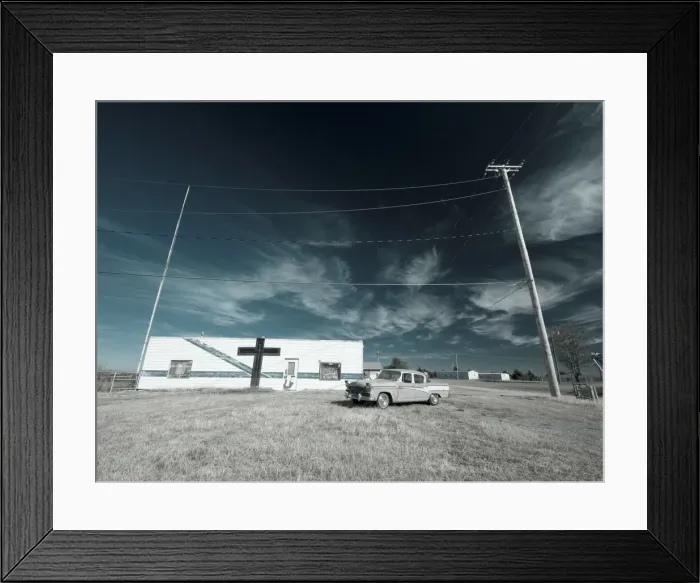 Framed Print : USA, Oklahoma, Route 66, Hydro, 1956 Studebaker President 4-door sedan Framed Print : USA, Oklahoma, Route 66, Hydro, 1956 Studebaker President 4-door sedan