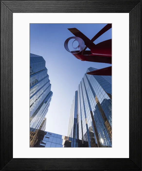 Framed Print : USA, Oklahoma, Oklahoma City, highrise buildings downtown Framed Print : USA, Oklahoma, Oklahoma City, highrise buildings downtown