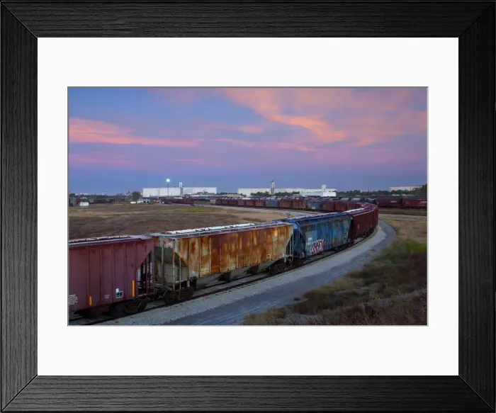 Framed Print : USA, Kansas, Hutchinson, Train Terminal, Loading Grain Into Trains, Grain Elevators Framed Print : USA, Kansas, Hutchinson, Train Terminal, Loading Grain Into Trains, Grain Elevators