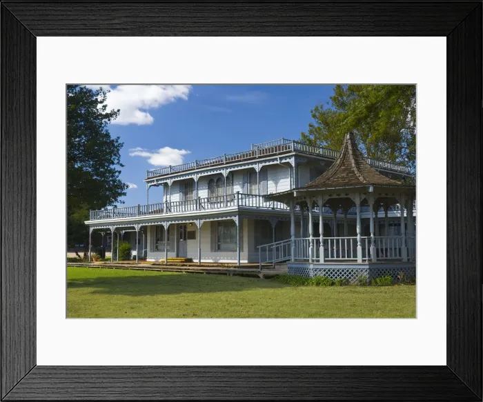 Framed Print : USA, Oklahoma, Route 66, Elk City Old Town Museum Framed Print : USA, Oklahoma, Route 66, Elk City Old Town Museum
