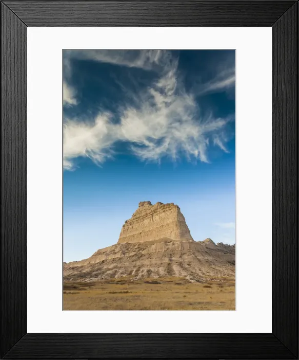 Framed Print : USA, Nebraska, Scottsbluff, Scotts Bluff National Monument Framed Print : USA, Nebraska, Scottsbluff, Scotts Bluff National Monument