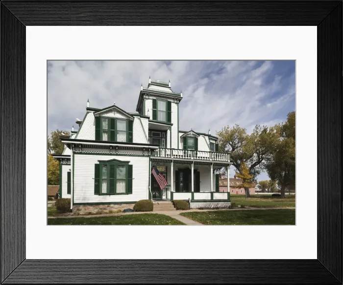 Framed Print : USA, Nebraska, North Platte, Scouts Rest Ranch, former home of Western legend Framed Print : USA, Nebraska, North Platte, Scouts Rest Ranch, former home of Western legend