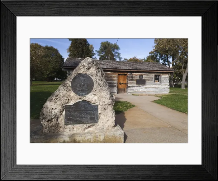 Framed Print : USA, Nebraska, Gothenburg, original Pony Express Station used 1860-1861 Framed Print : USA, Nebraska, Gothenburg, original Pony Express Station used 1860-1861