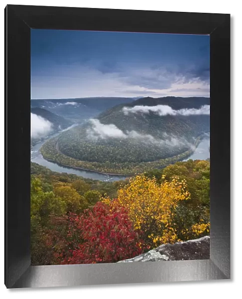 USA, West Virginia, Beckley-area, Grandview, New River Gorge National River, Grandview