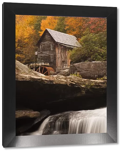 USA, West Virginia, Clifftop, Babcock State Park, The Glade Creek Grist Mill