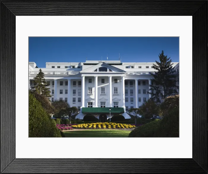 Framed Print : USA, West Virginia, White Sulphur Springs, The Greenbrier Resort Framed Print : USA, West Virginia, White Sulphur Springs, The Greenbrier Resort
