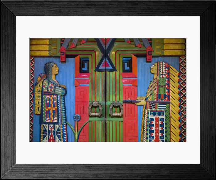 Framed Print : USA, Nebraska, Lincoln, Nebraska State Capitol, legislative chamber doors Framed Print : USA, Nebraska, Lincoln, Nebraska State Capitol, legislative chamber doors
