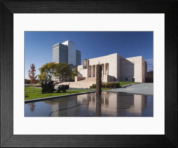 Framed Print : USA, Nebraska, Omaha, Joslyn Art Museum Framed Print : USA, Nebraska, Omaha, Joslyn Art Museum