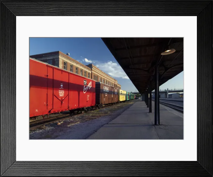 Framed Print : USA, Nebraska, Lincoln, Haymarket Square, Union Pacific Railroad, Historic District Framed Print : USA, Nebraska, Lincoln, Haymarket Square, Union Pacific Railroad, Historic District