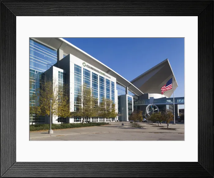 Framed Print : USA, Nebraska, Omaha, Century Link Center Framed Print : USA, Nebraska, Omaha, Century Link Center
