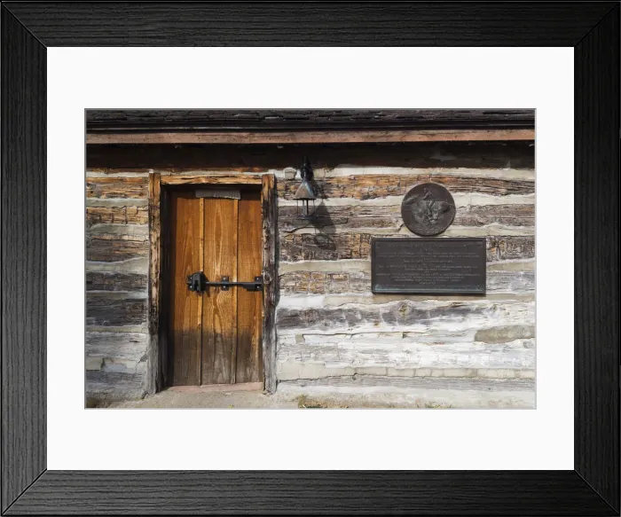 Framed Print : USA, Nebraska, Gothenburg, original Pony Express Station used 1860-1861 Framed Print : USA, Nebraska, Gothenburg, original Pony Express Station used 1860-1861